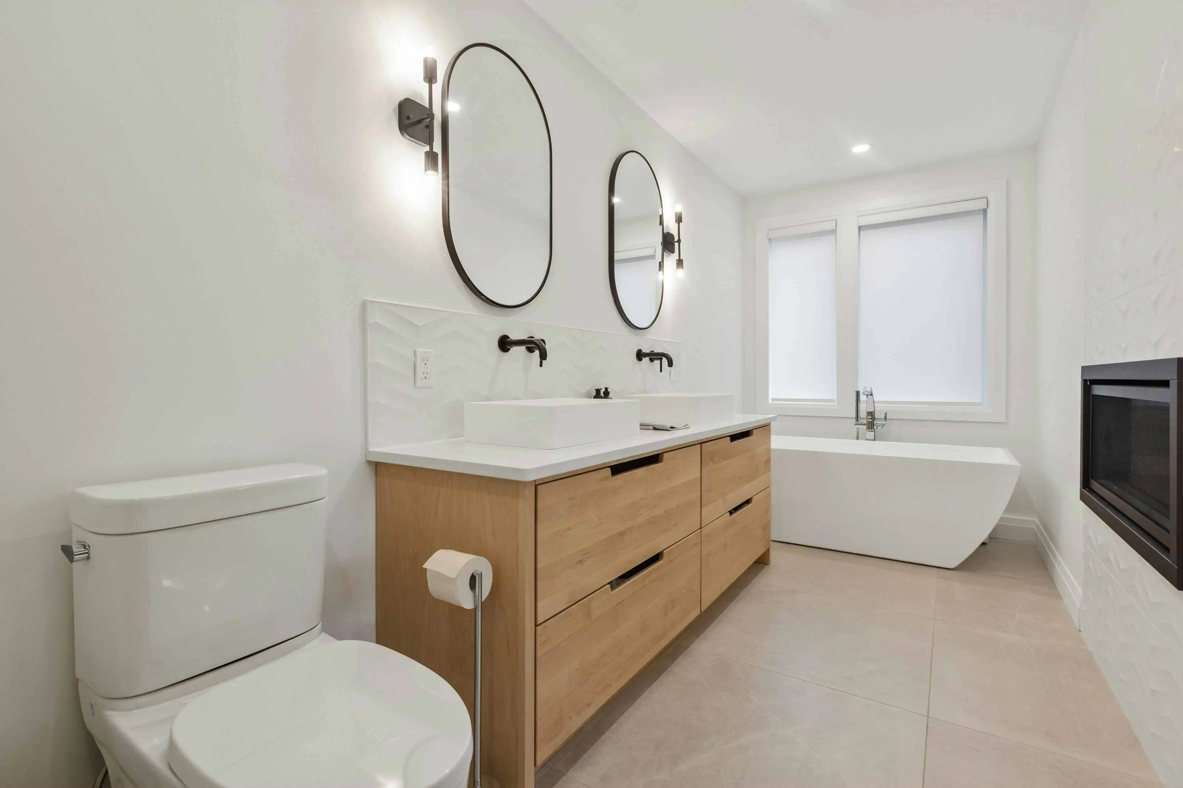 Bathrooms and vanities project by Northside Joinery