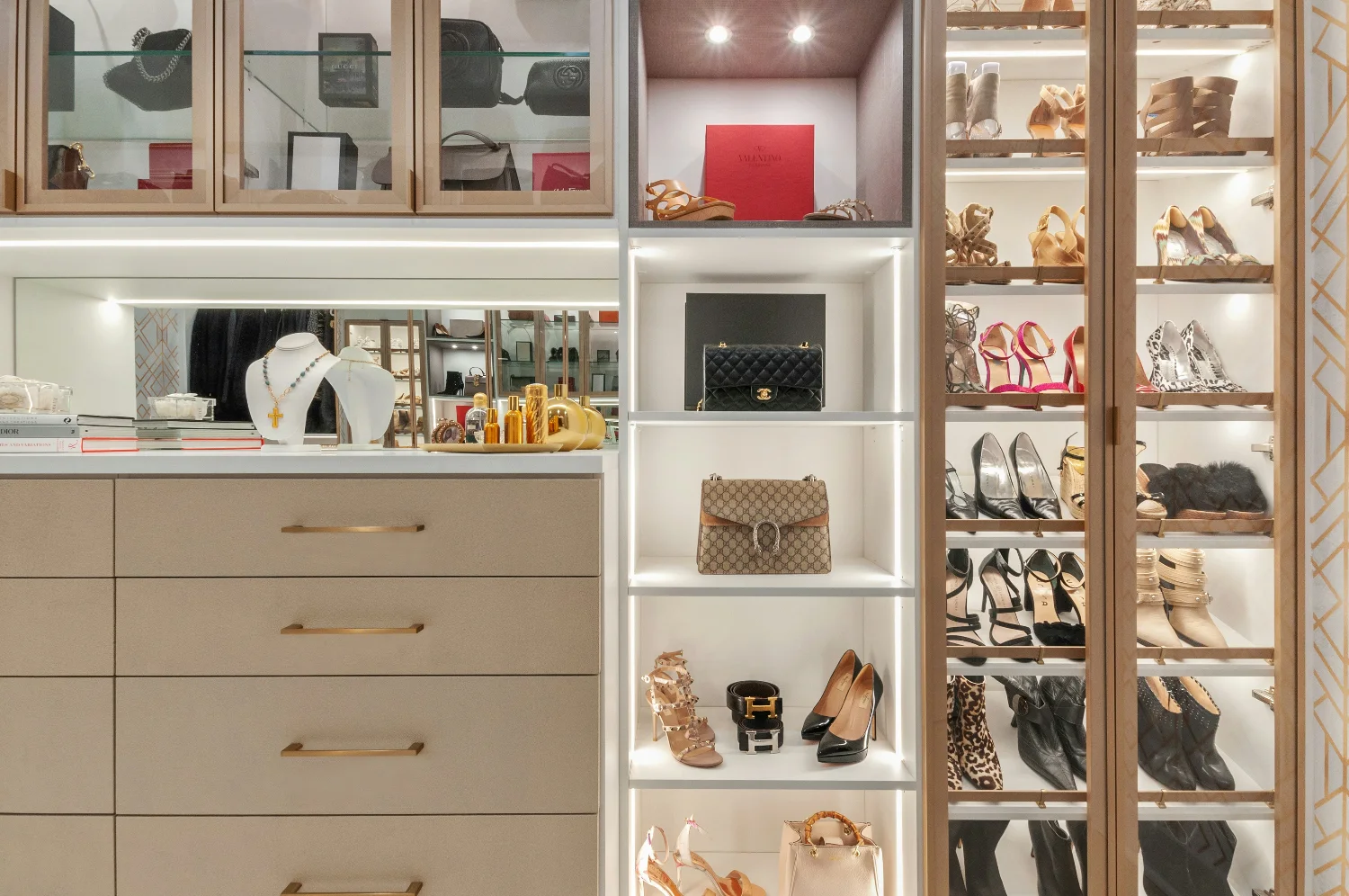 Custom walk-in wardrobe installation Melbourne by Northside