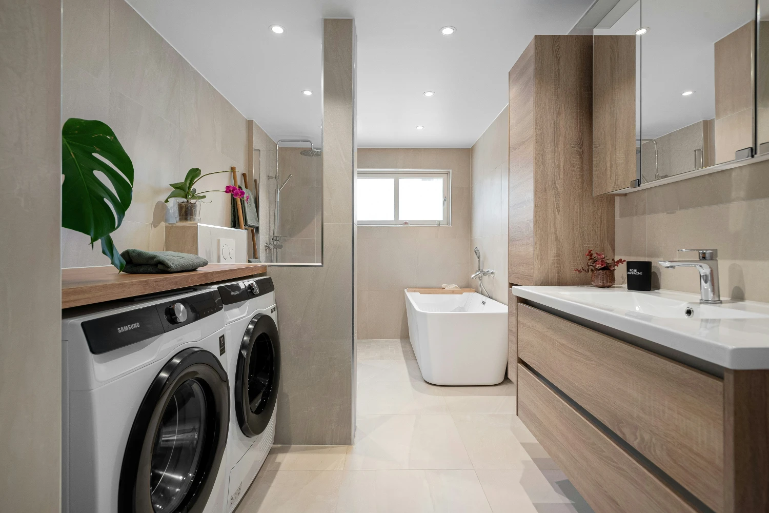 Custom laundry joinery by Northside - Melbourne precision cabinetry