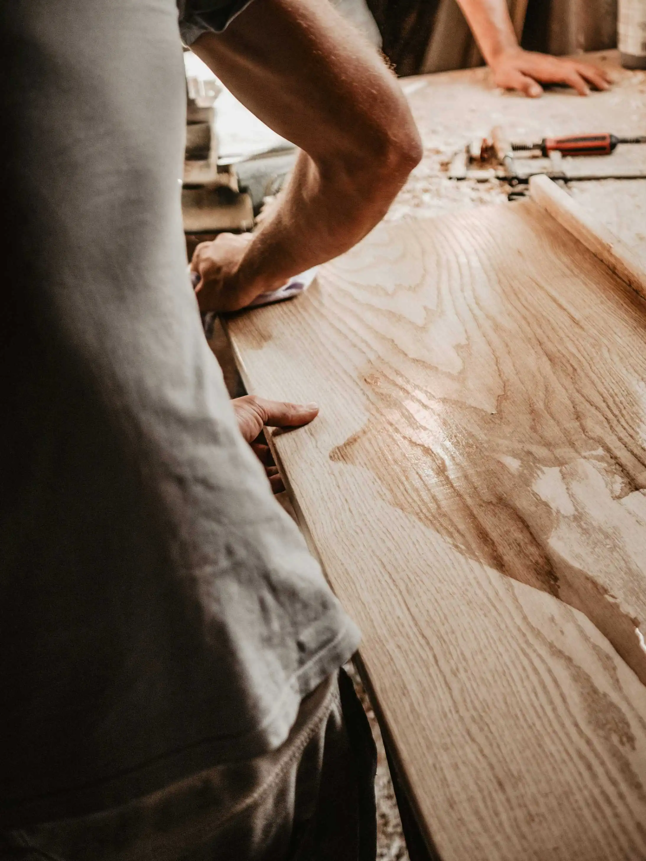 Northside Joinery team at work — Melbourne custom joinery specialists