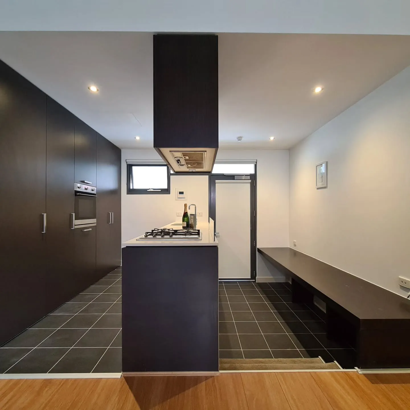 Custom kitchen cabinetry installation in Docklands, Melbourne