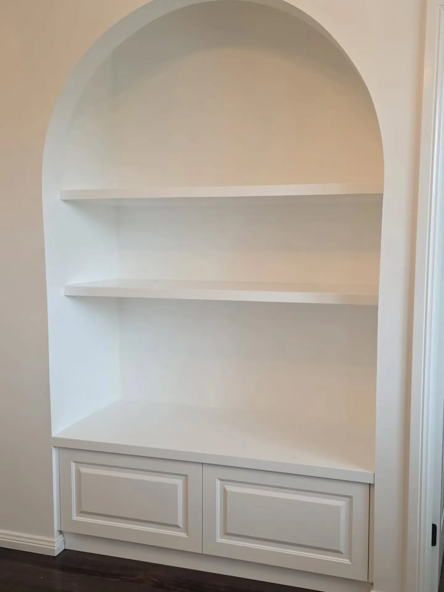 Custom finish storage unit in Mill Park, Melbourne