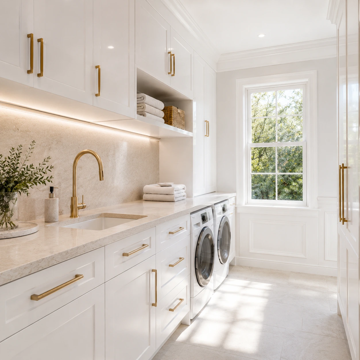 Custom laundry Melbourne - Northside Joinery & Installation