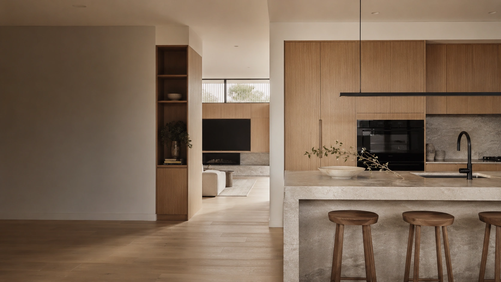 Completed custom kitchen joinery installation — Northside Joinery Melbourne